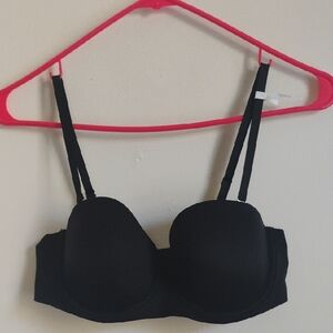 Aerie | Black Sunnie Strapless Bra | 36B | NWOT